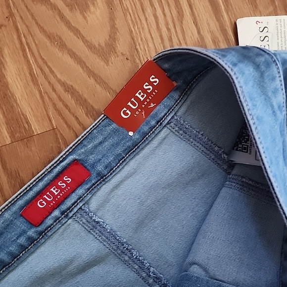 NWT Guess embroidery skirt size med button up festival - Picture 3 of 6